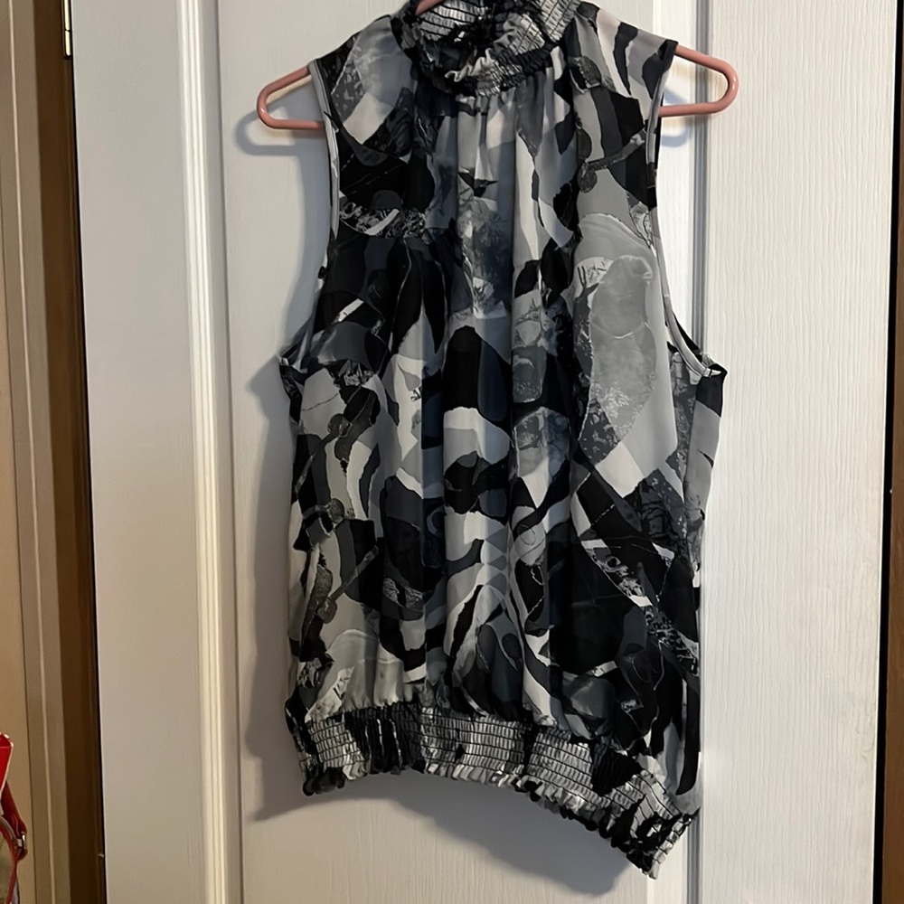 Sere Nade X large Blouse black & grey. P801